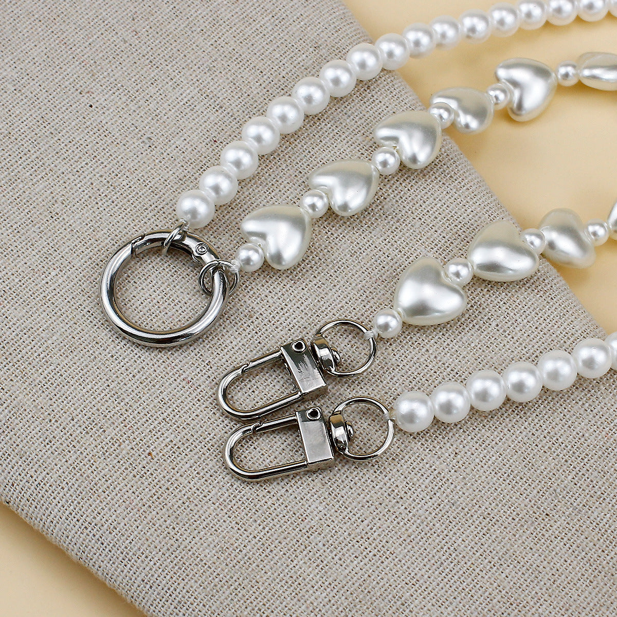 Elegant Pearl Beaded Necklace Acalora