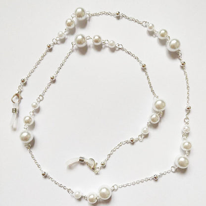 Elegant Pearl Bead Necklace Acalora