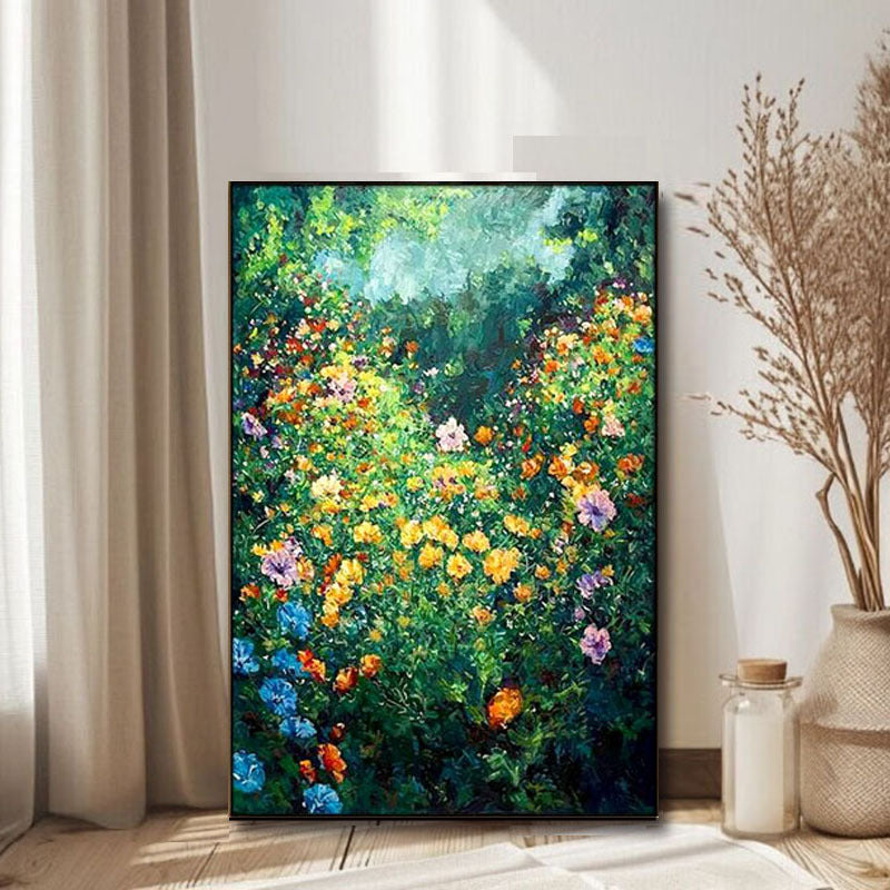 Vibrant Floral Canvas Artwork