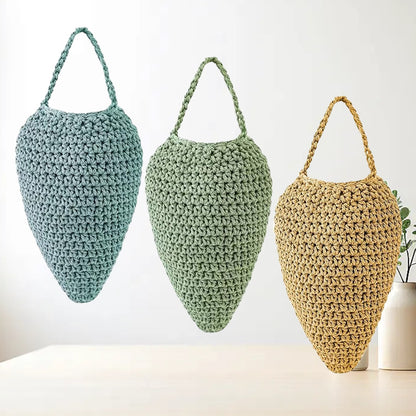 Hand-knotted shoulder bag Acalora