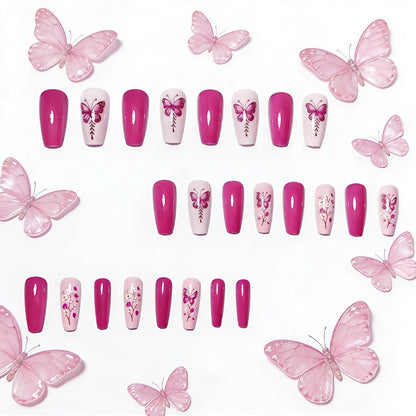 Floral Butterfly Nail Art Set Acalora