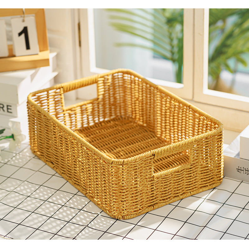 Home Storage Wicker Basket Acalora