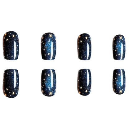 Celestial Starry Night Press-On Nail Set Acalora