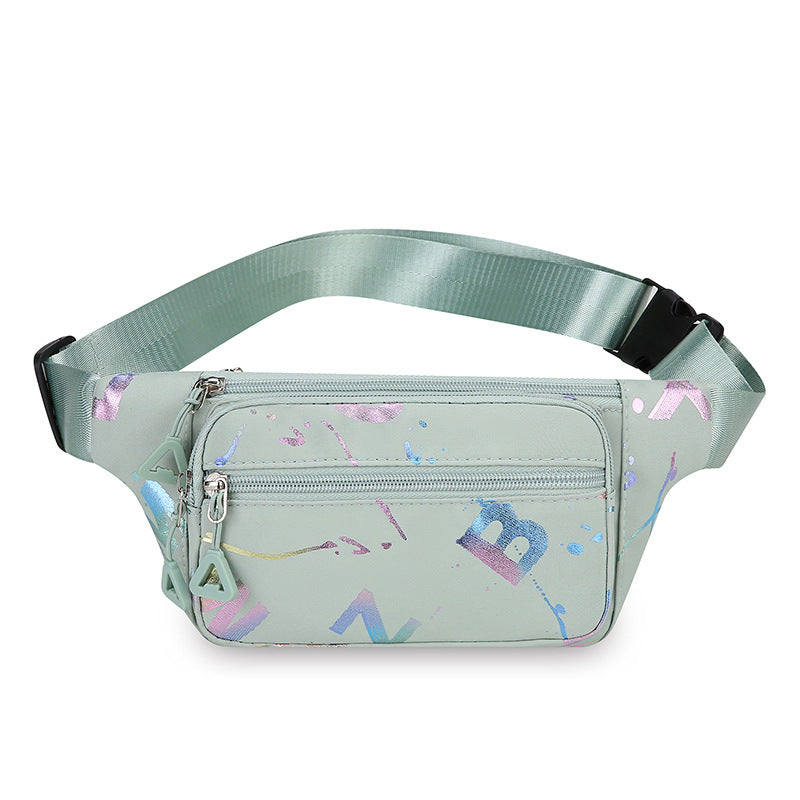 Trendy Graphic Design Waist Bag Acalora