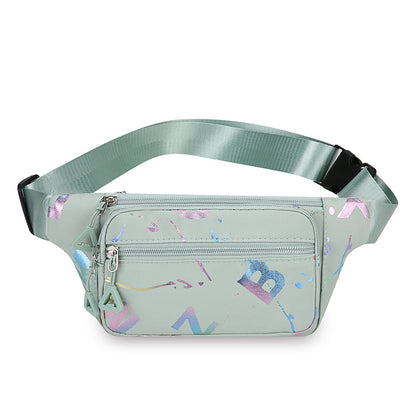 Trendy Graphic Design Waist Bag Acalora