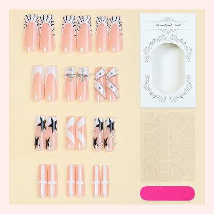 Elegant Press-On Nail Art Kit Acalora