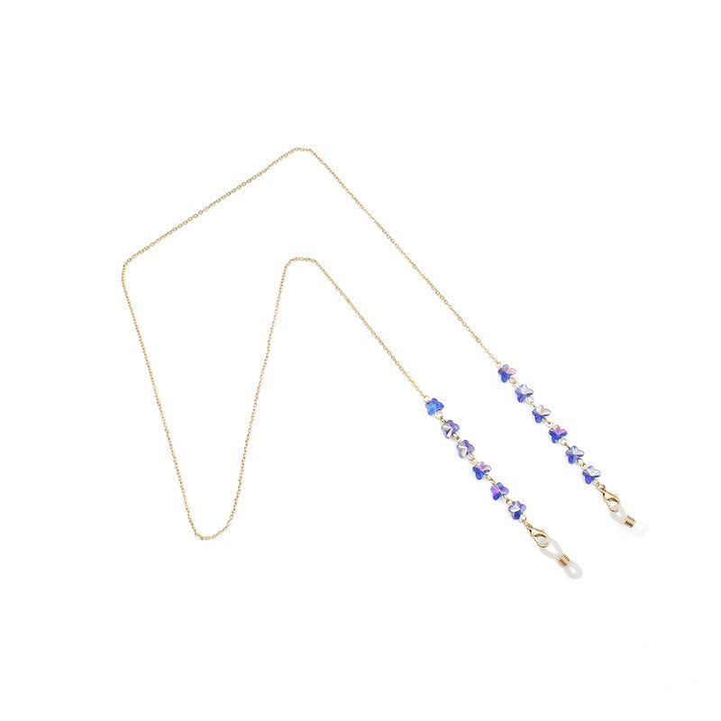 Floral Eyewear Chain Holder Acalora