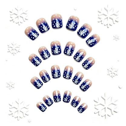 Seasonal Snowflake Nail Art Acalora