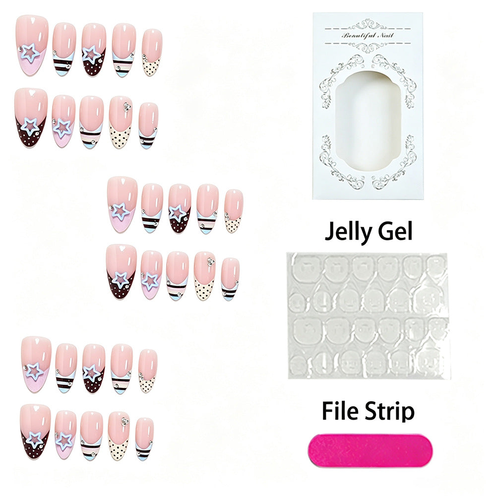 Creative Decorative Press-On Nail Art Set Acalora