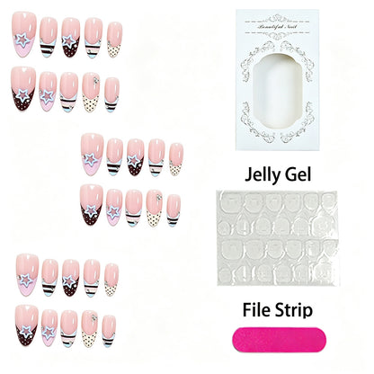 Creative Decorative Press-On Nail Art Set Acalora