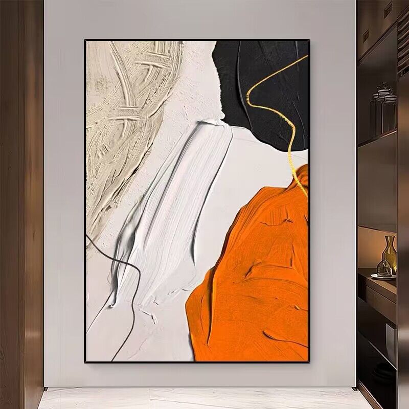 Abstract Textured Canvas Art Print