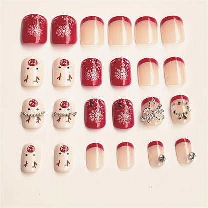 Festive Holiday Themed Nail Art Acalora