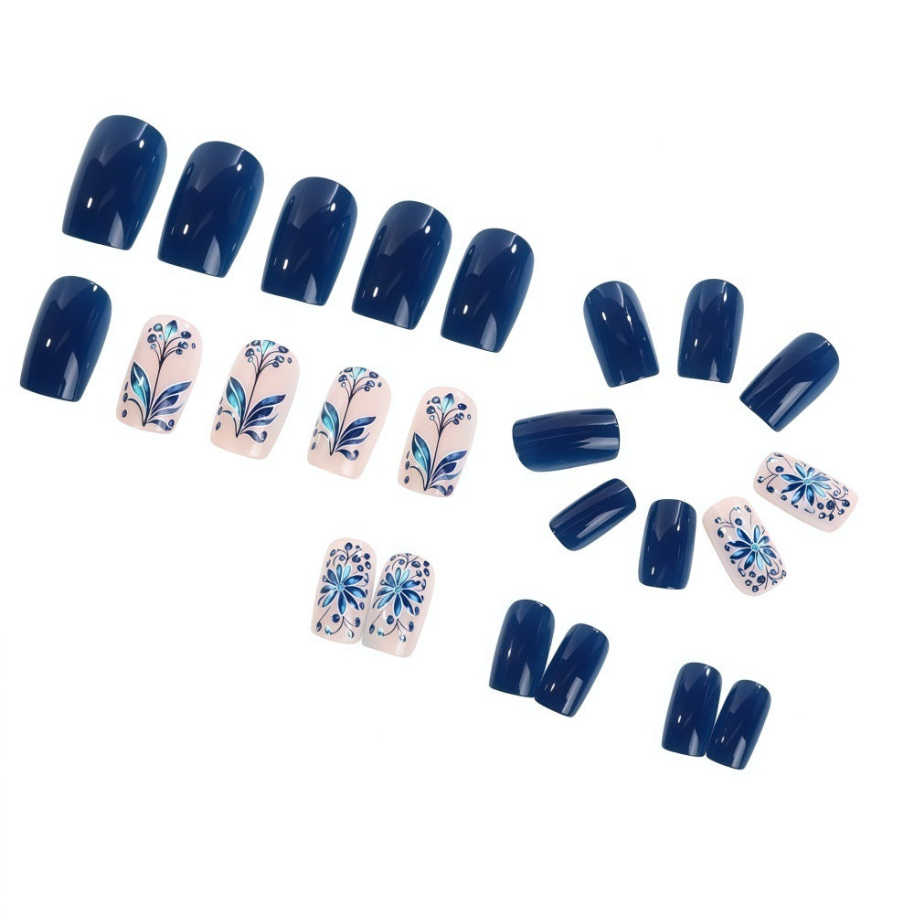 Artificial nails with floral details Acalora