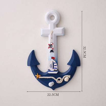 Classic Nautical Anchor Wall Accent
