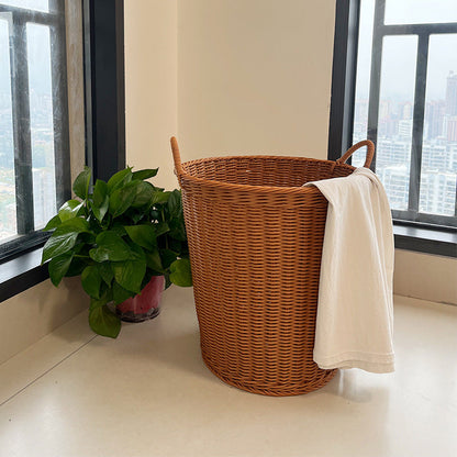 Women's Practical Storage Basket made of Woven Material Bowlift