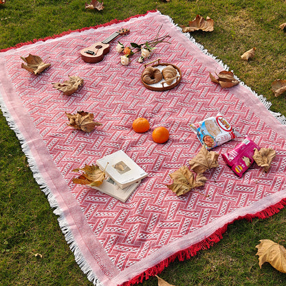 Cozy Woven Picnic Blanket