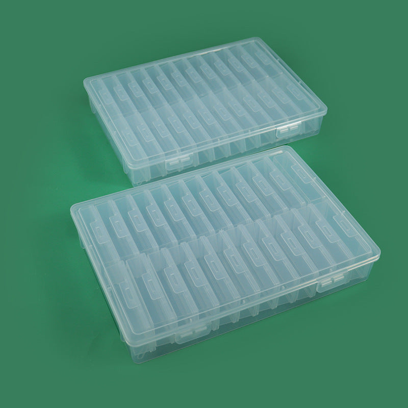 Multi-Division Transparent Craft Storage Box Acalora
