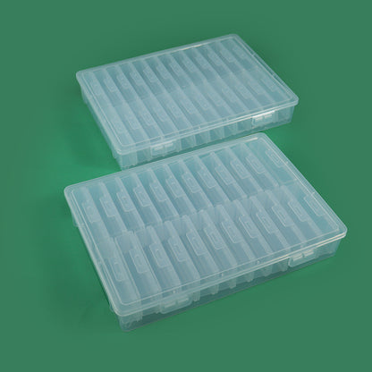 Multi-Division Transparent Craft Storage Box Acalora