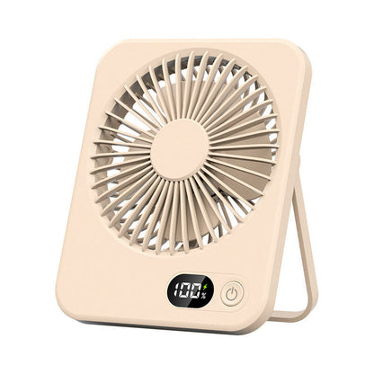 Women's Portable Table Fan with LCD Display Bowlift