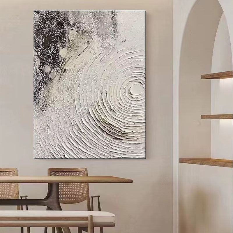Textured Abstract Relief Canvas Artwork