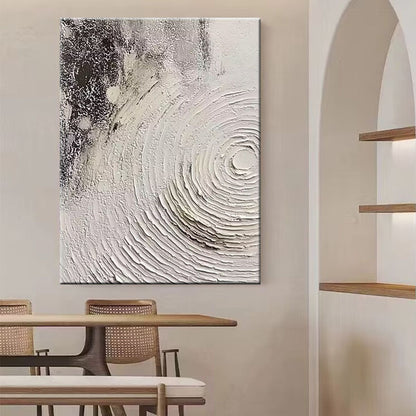 Textured Abstract Relief Canvas Artwork