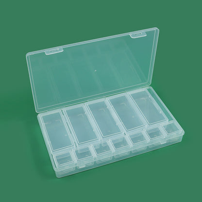 Multi-Compartment Transparent Storage Organizer Acalora
