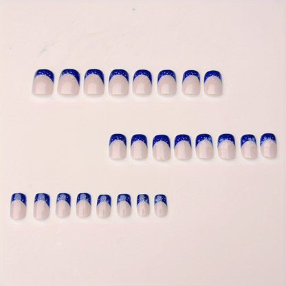 Winter-Themed Frosted Nail Art Acalora