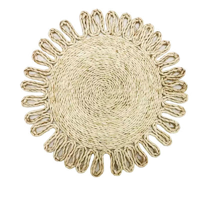 Round braided rug