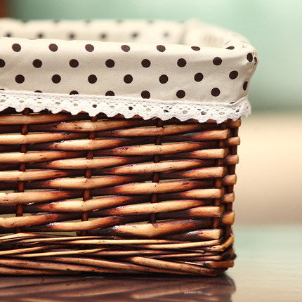 Basket with cotton lining Acalora