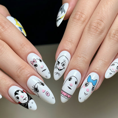 Whimsical Character Nail Art Tips Acalora