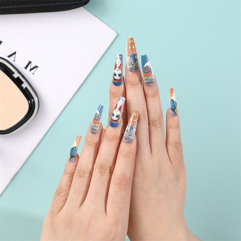 Creative Halloween-themed artificial nails Acalora