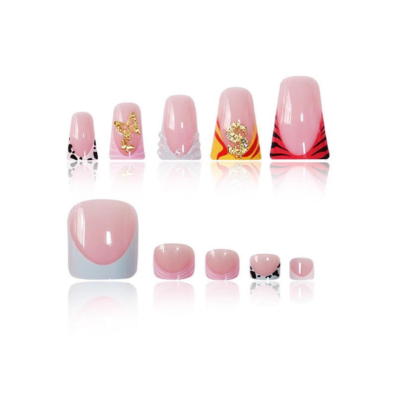 Floral 3D Nail and Pedicure Art Set Acalora