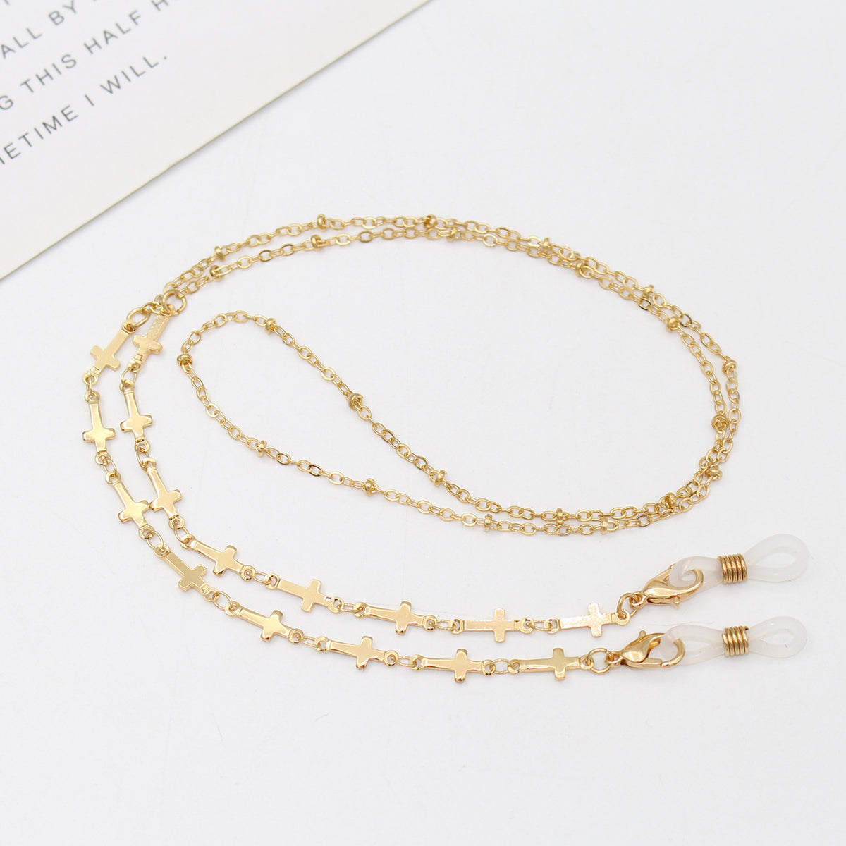 Elegant Star-Linked Eyewear Chain Acalora