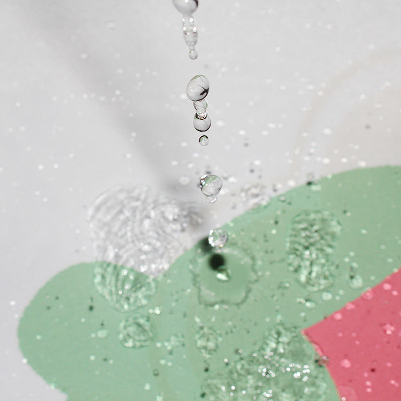 Playful Summer-Themed Shower Curtain