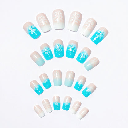 Artistic Winter Wonderland Nail Art Acalora