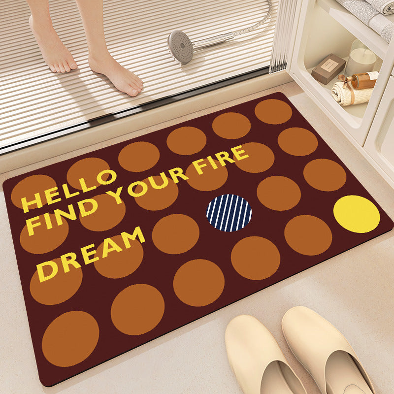 Luxurious Bathroom Floor Mat Acalora