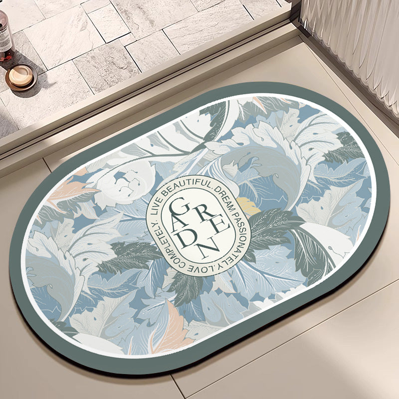 Decorative Motivational Bath Mat Acalora