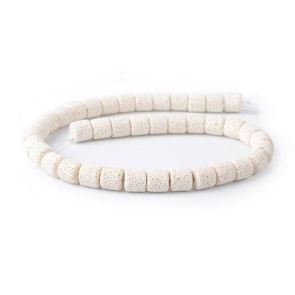 Natural Lava Stone Bead Necklace Acalora