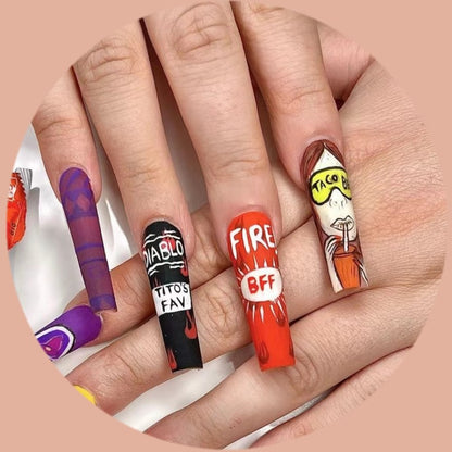 Creative Nail Tips Artificial Nails Acalora