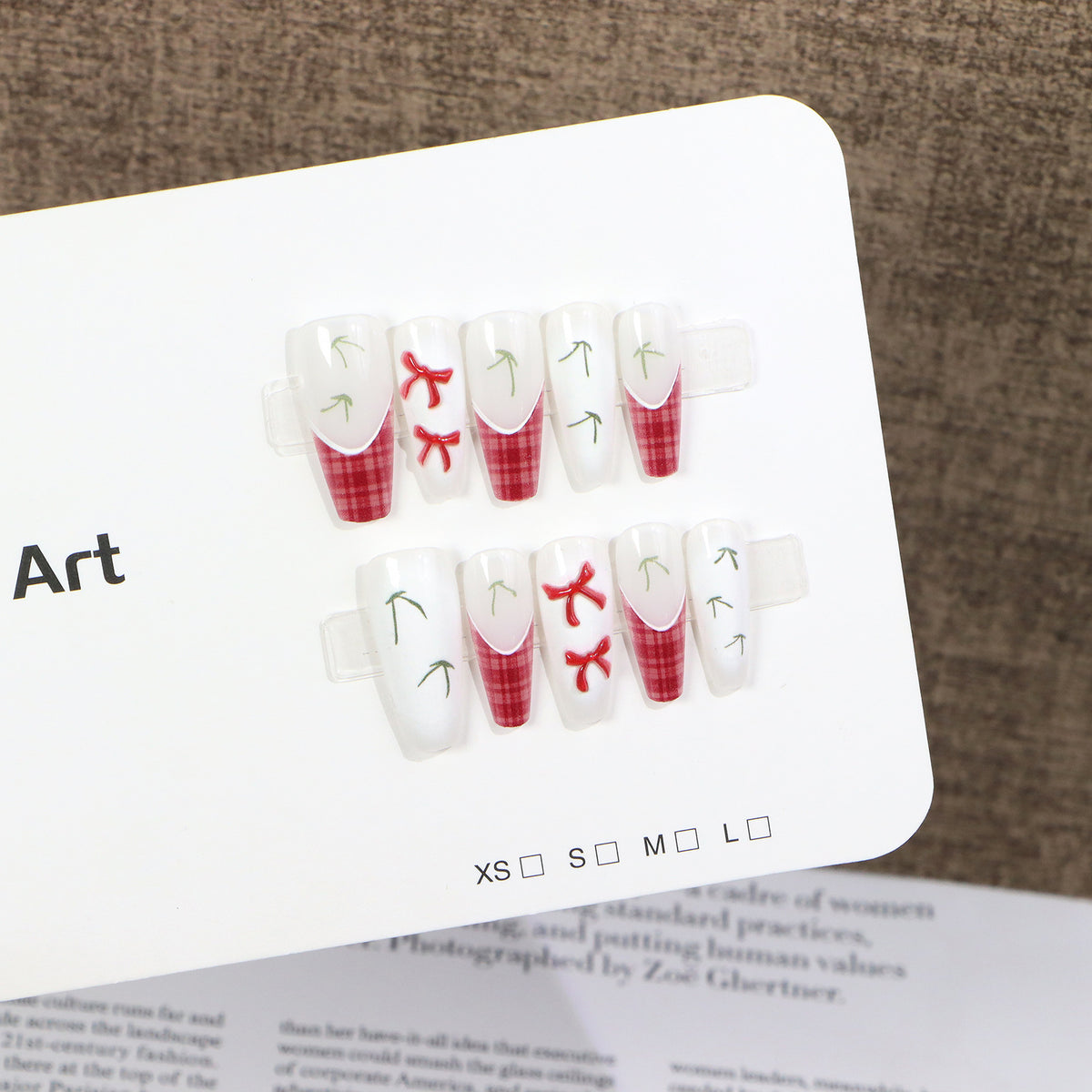 Festive Nail Art Press-On Collection Acalora