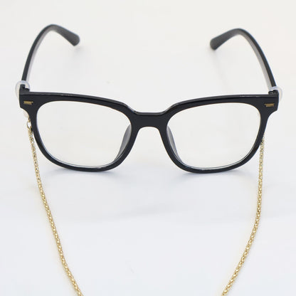 Chic Metallic Eyewear Chain Acalora