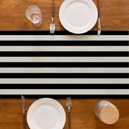 Elegant Striped Table Runner