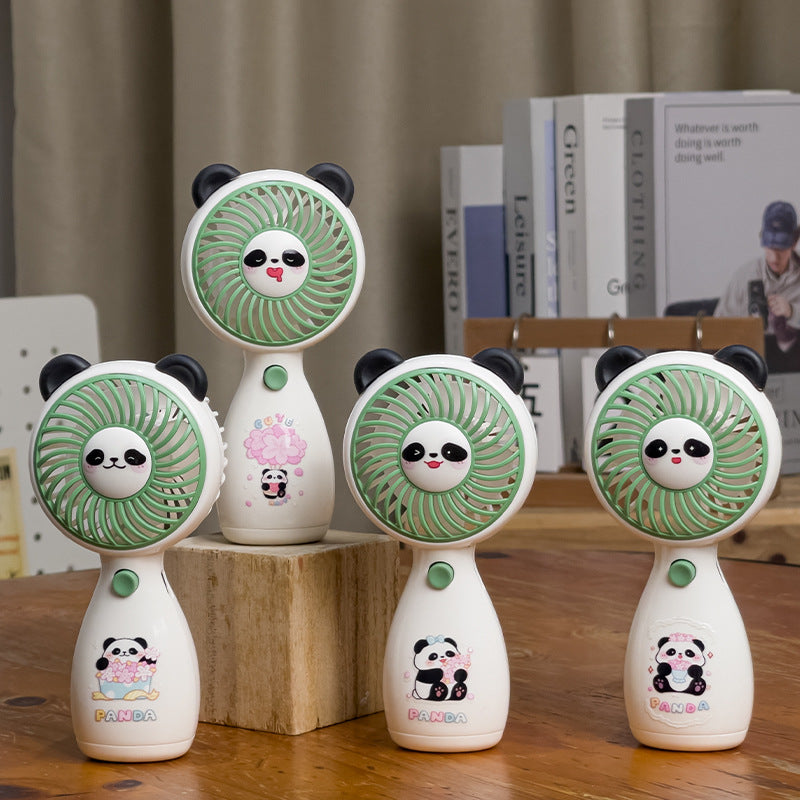 Ladies' portable mini handheld fan with panda design Brehn
