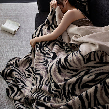 Decorative Flannel Bedspread