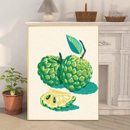 Retro-Inspired Still Life Canvas Art Print