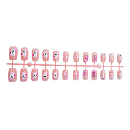 Playful Themed Press-On Nail Set Acalora