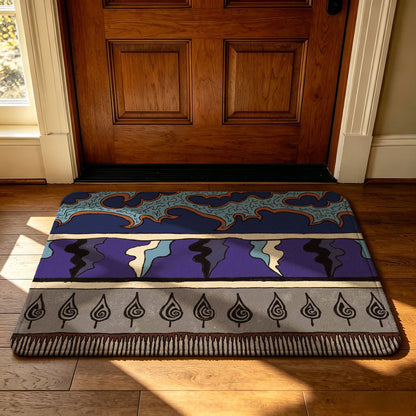 Unisex Artistic Geometric Welcome Mat