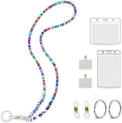 Beaded ID Badge Lanyard Acalora