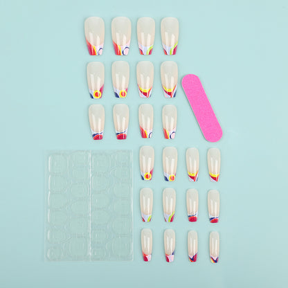 Creative and colorful nail art Acalora