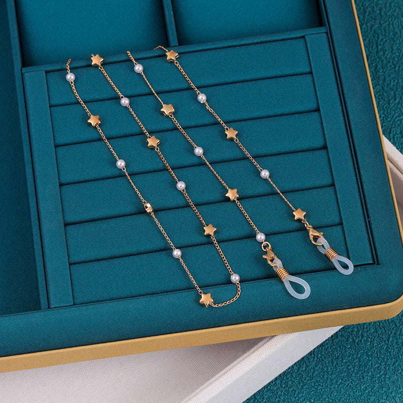 Star Charm Eyewear Chain Acalora
